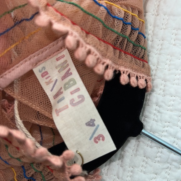 NWT Tia Cibani Antoinette Smocked Blouse size 3-4T - Picture 7 of 7